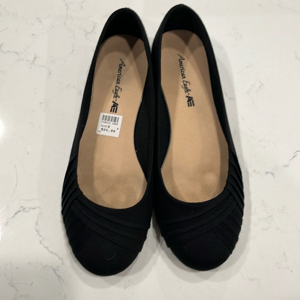 9W Black Flats